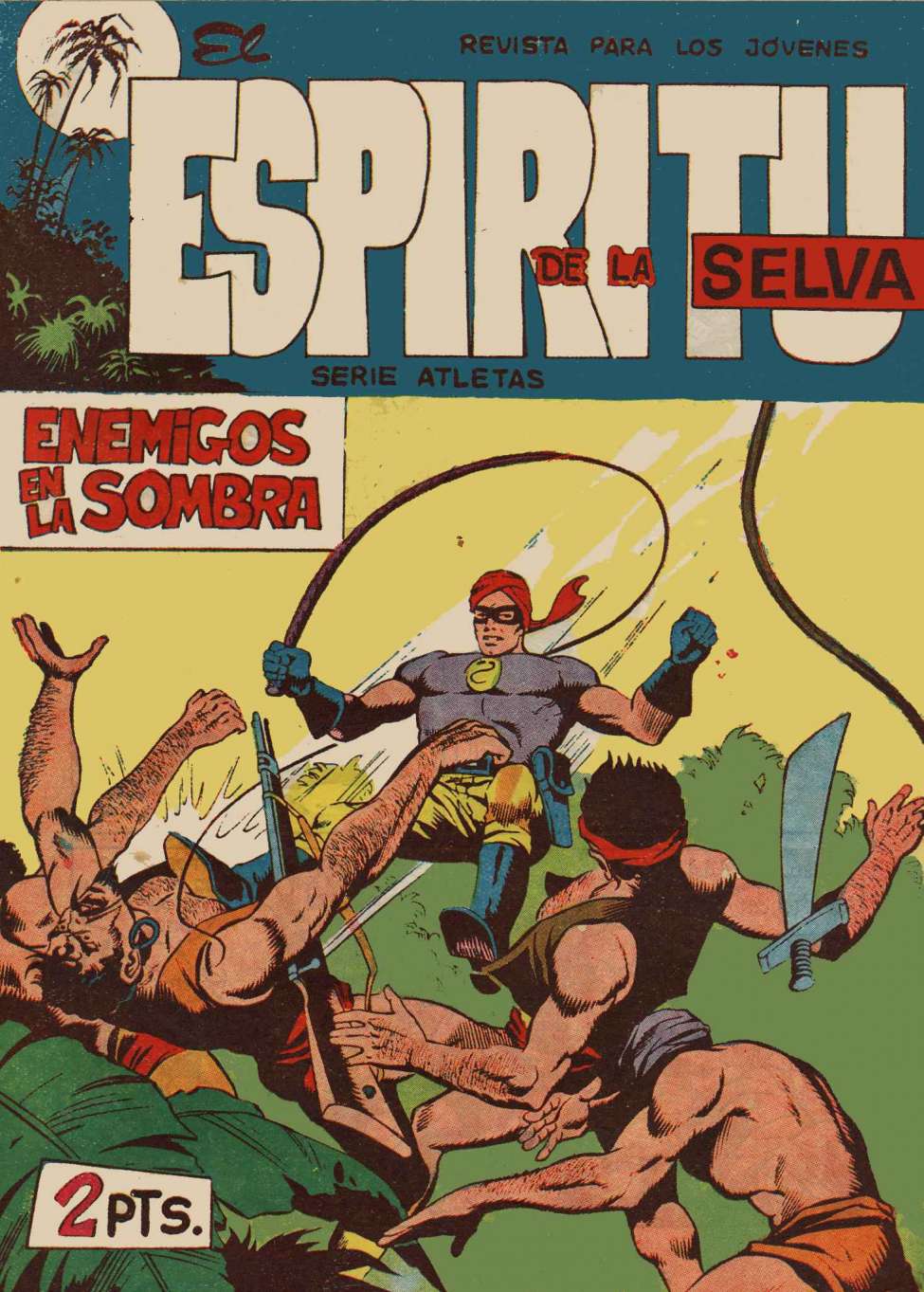 Comic Book Cover For El Espiritu De La Selva 75 - Enemigos en La Sombra