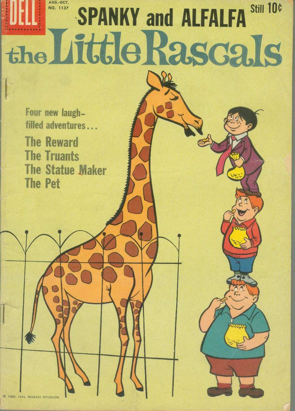Comic Book Cover For 1137 - The Little Rascals