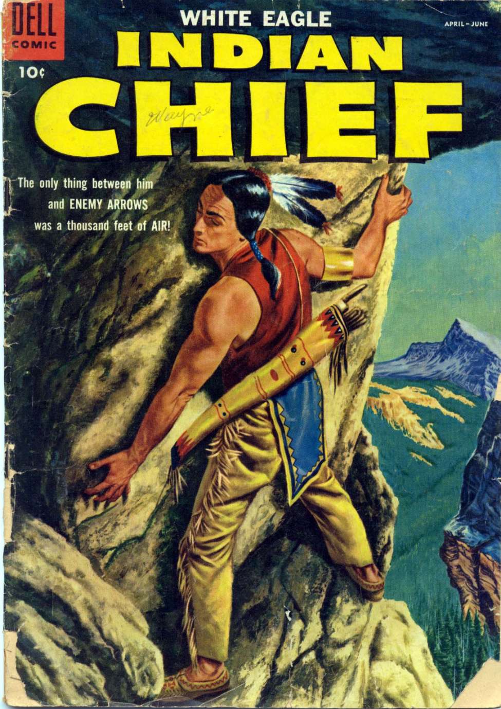 Comic Book Cover For Indian Chief 18