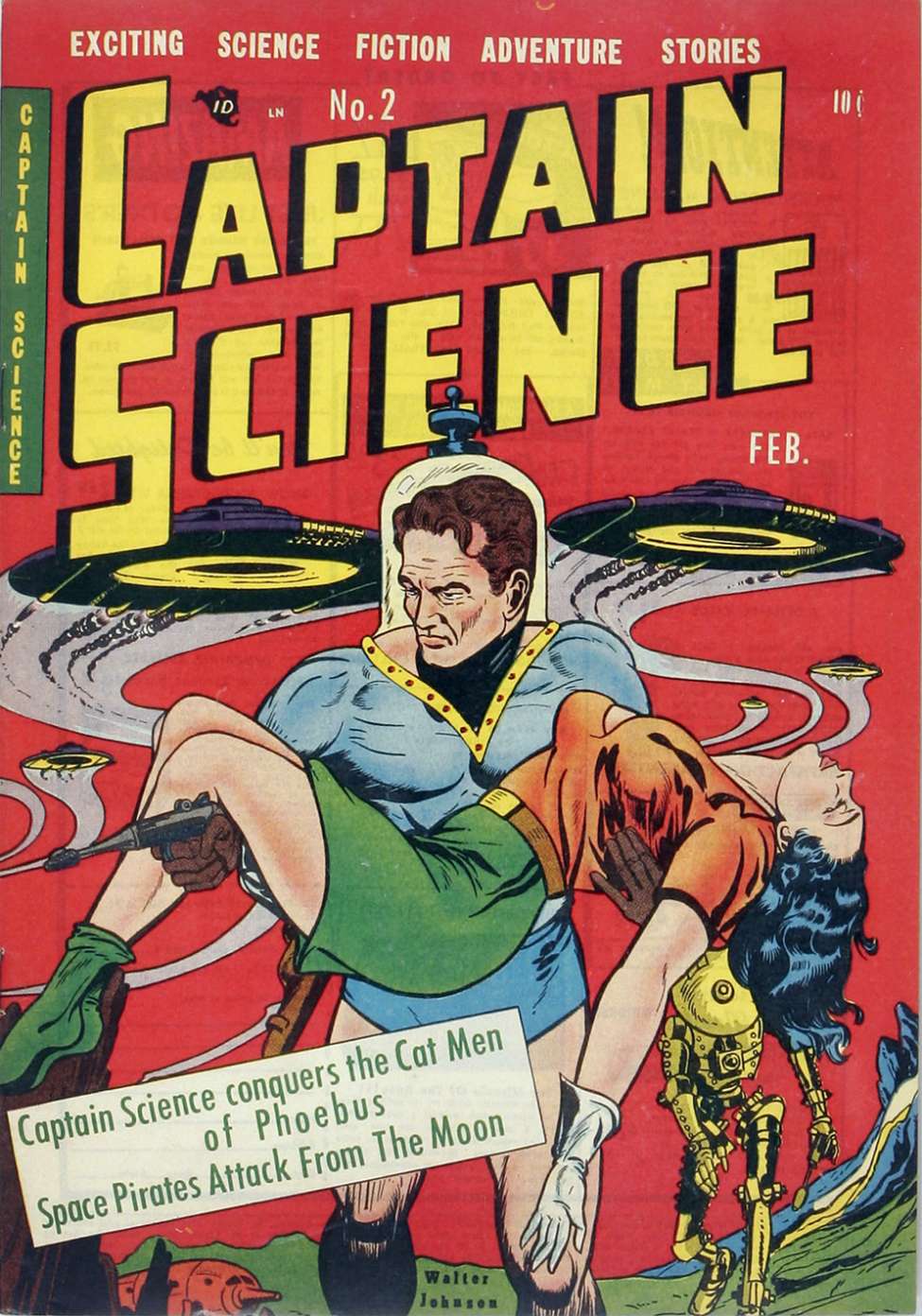 Book Cover For Captain Science 2 - Version 2