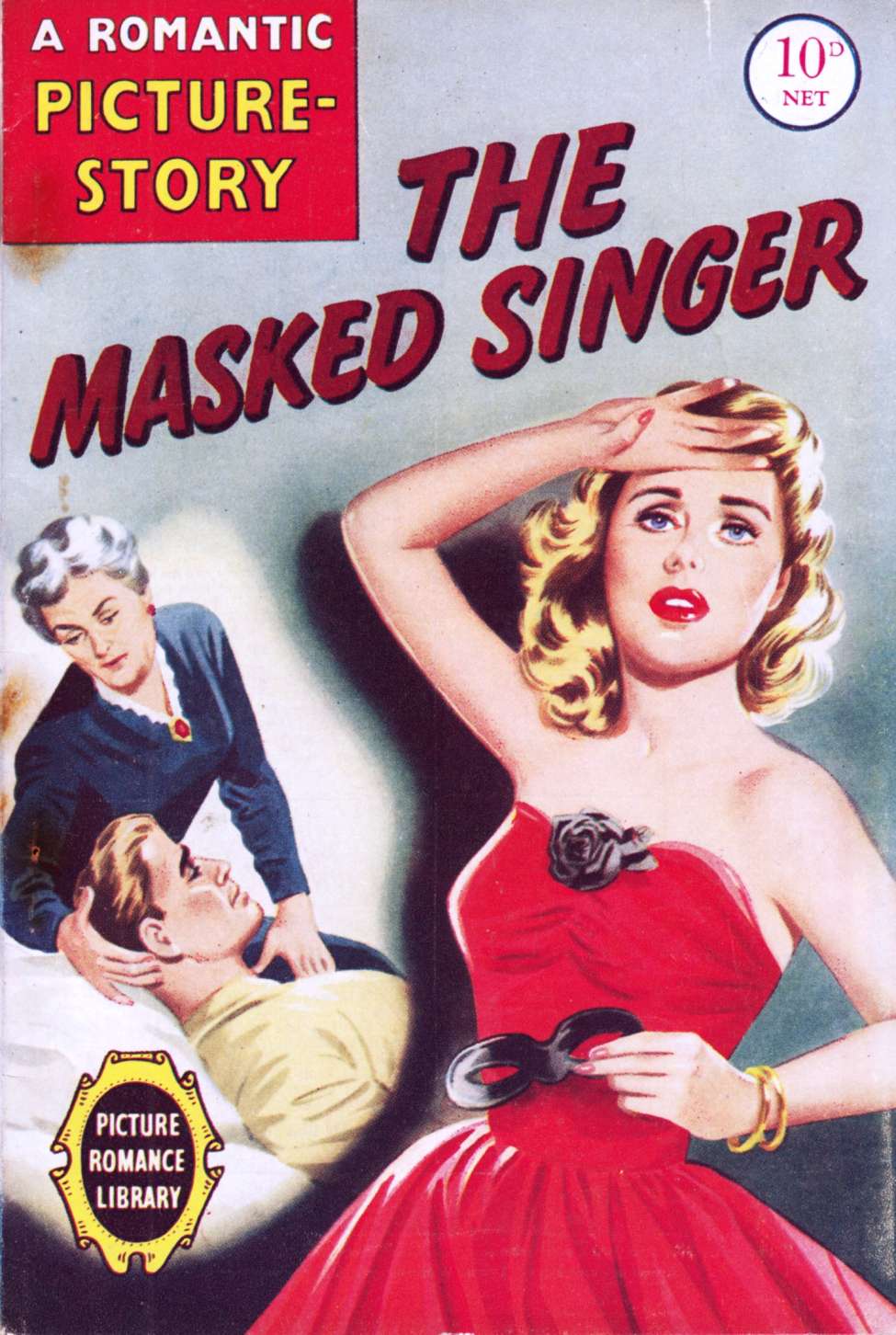Book Cover For Picture Romance Library 35 - The Masked Singer