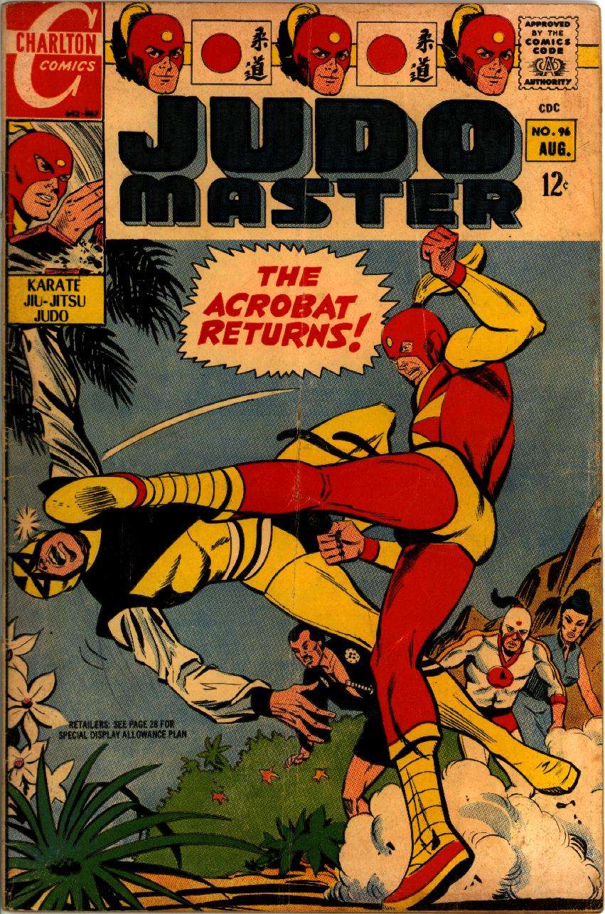 Comic Book Cover For Judomaster 96