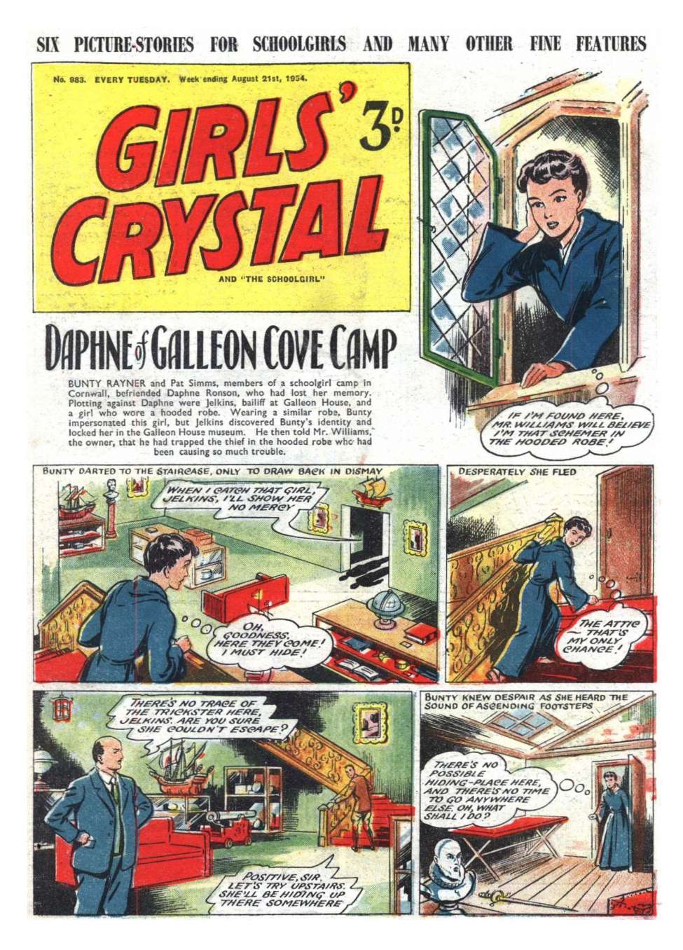 Comic Book Cover For Girls' Crystal 983