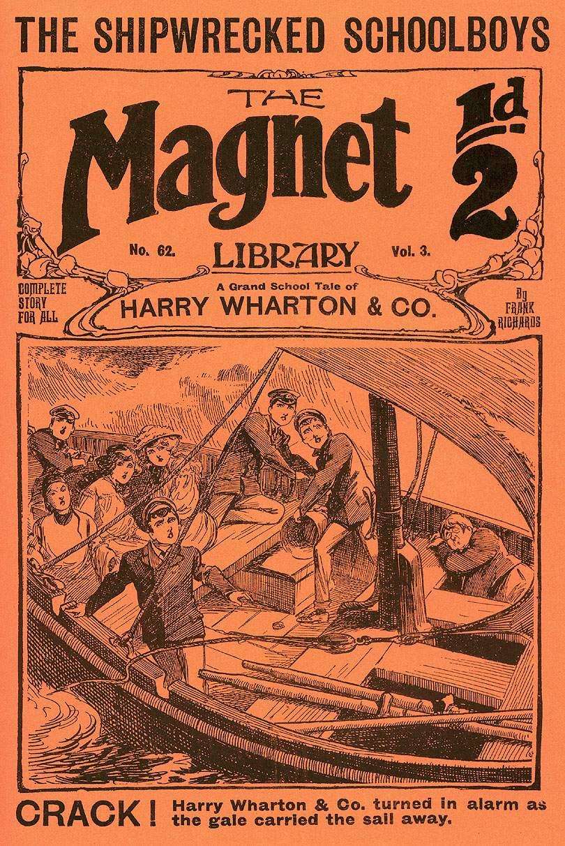 Book Cover For The Magnet 62 - The Shipwrecked Schoolboys