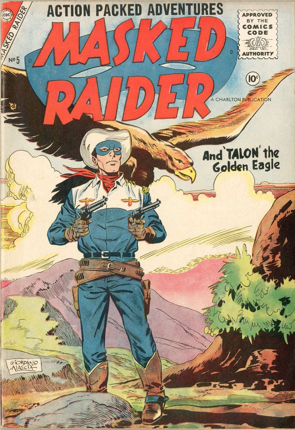 Comic Book Cover For Masked Raider 5 - Version 1