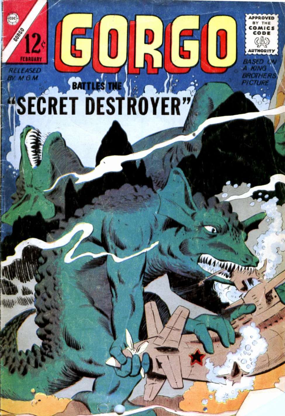 Comic Book Cover For Gorgo 17