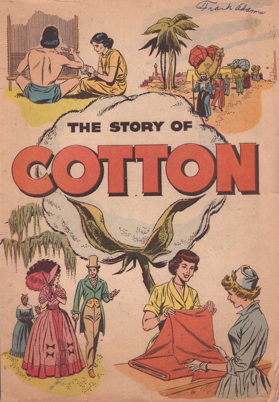 Book Cover For Story of Cotton