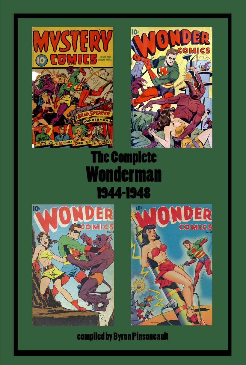 Book Cover For Wonderman Complete