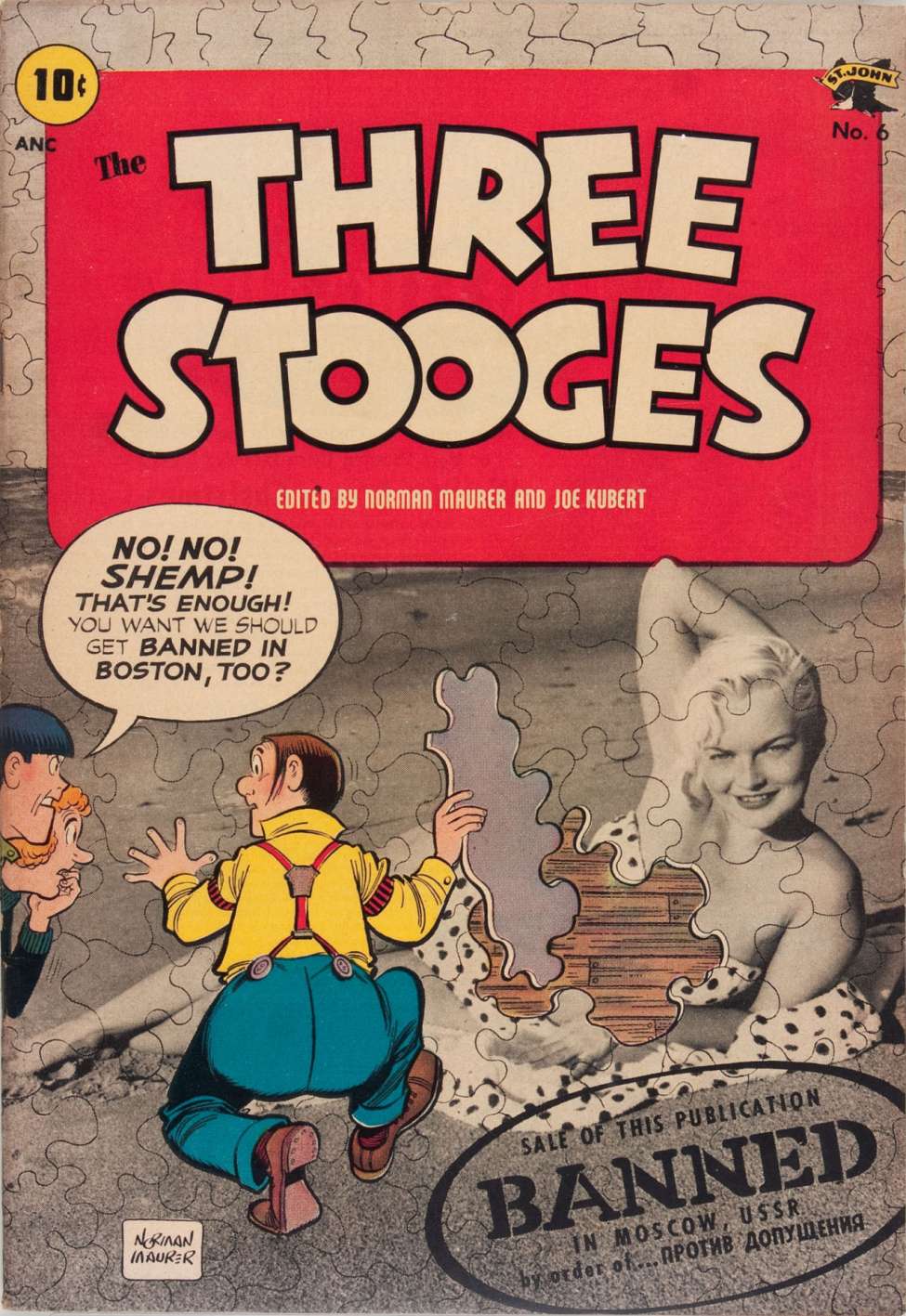 Book Cover For The Three Stooges 6