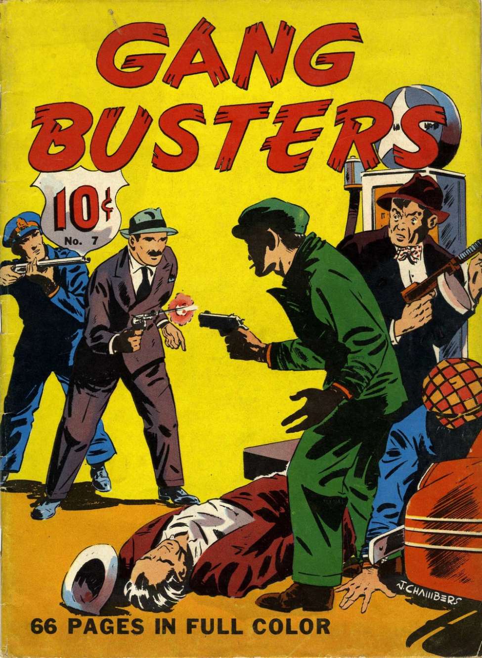 Comic Book Cover For 07 - Gang Busters