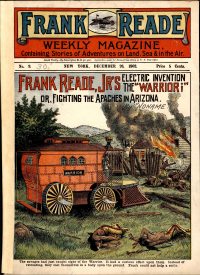 Large Thumbnail For v1 9 - Frank Reade, Jr's Electric Invention the Warrior