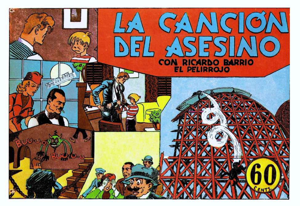 Comic Book Cover For Ricardo Barrio 2 - La canción del asesino