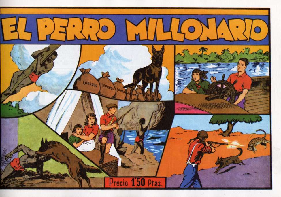 Comic Book Cover For Aventuras de Juan y Luis 4 - El perro millonario