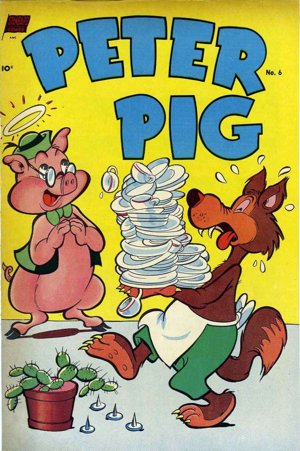 Comic Book Cover For Peter Pig 6