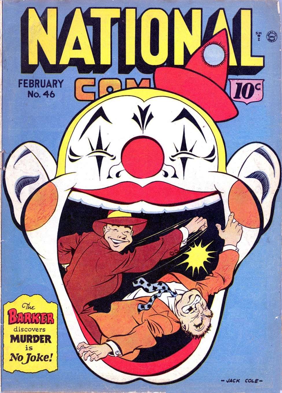 Comic Book Cover For National Comics 46