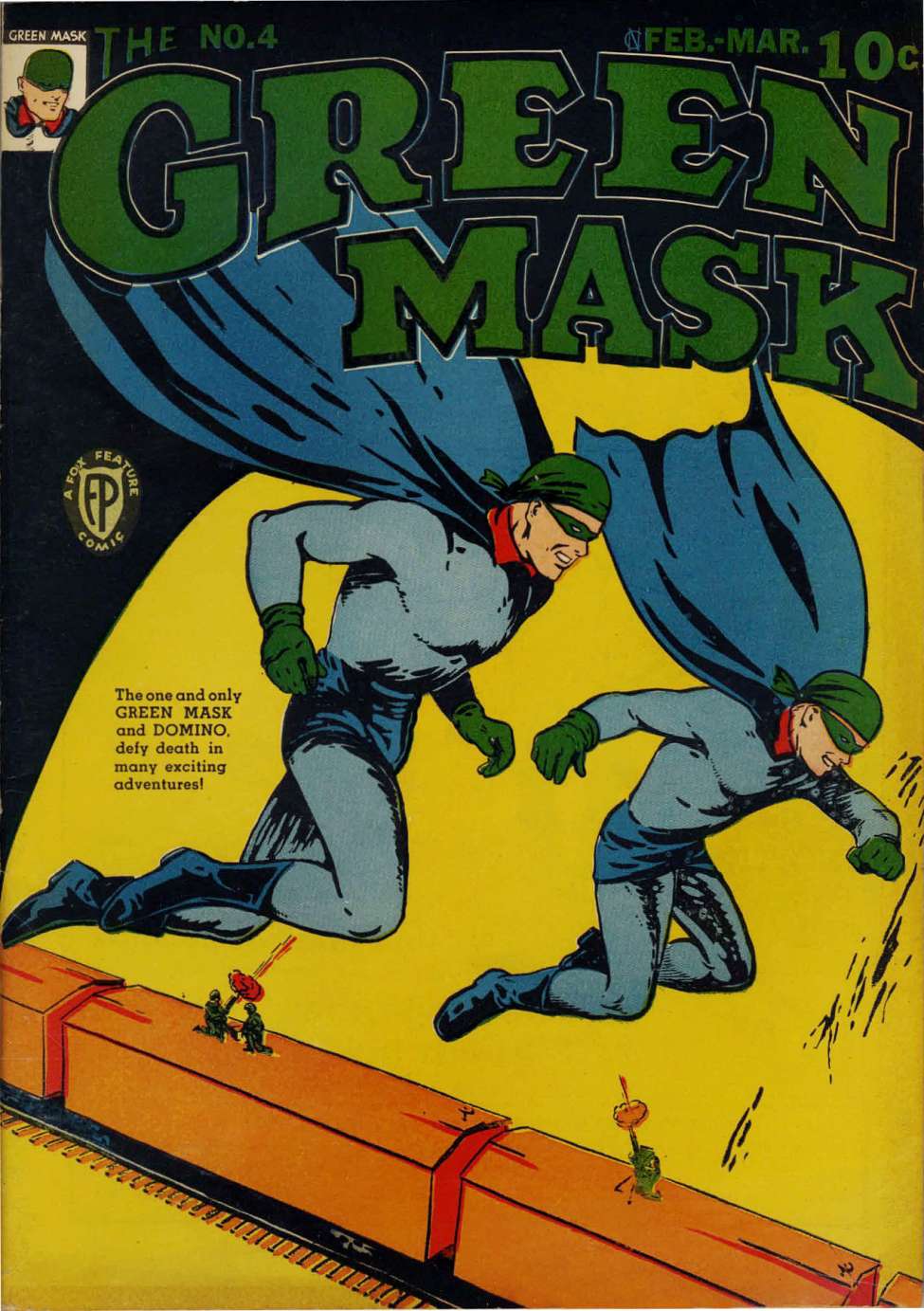Book Cover For The Green Mask v1 4