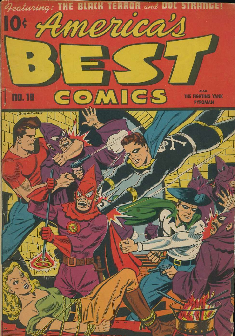 Comic Book Cover For America's Best Comics 18