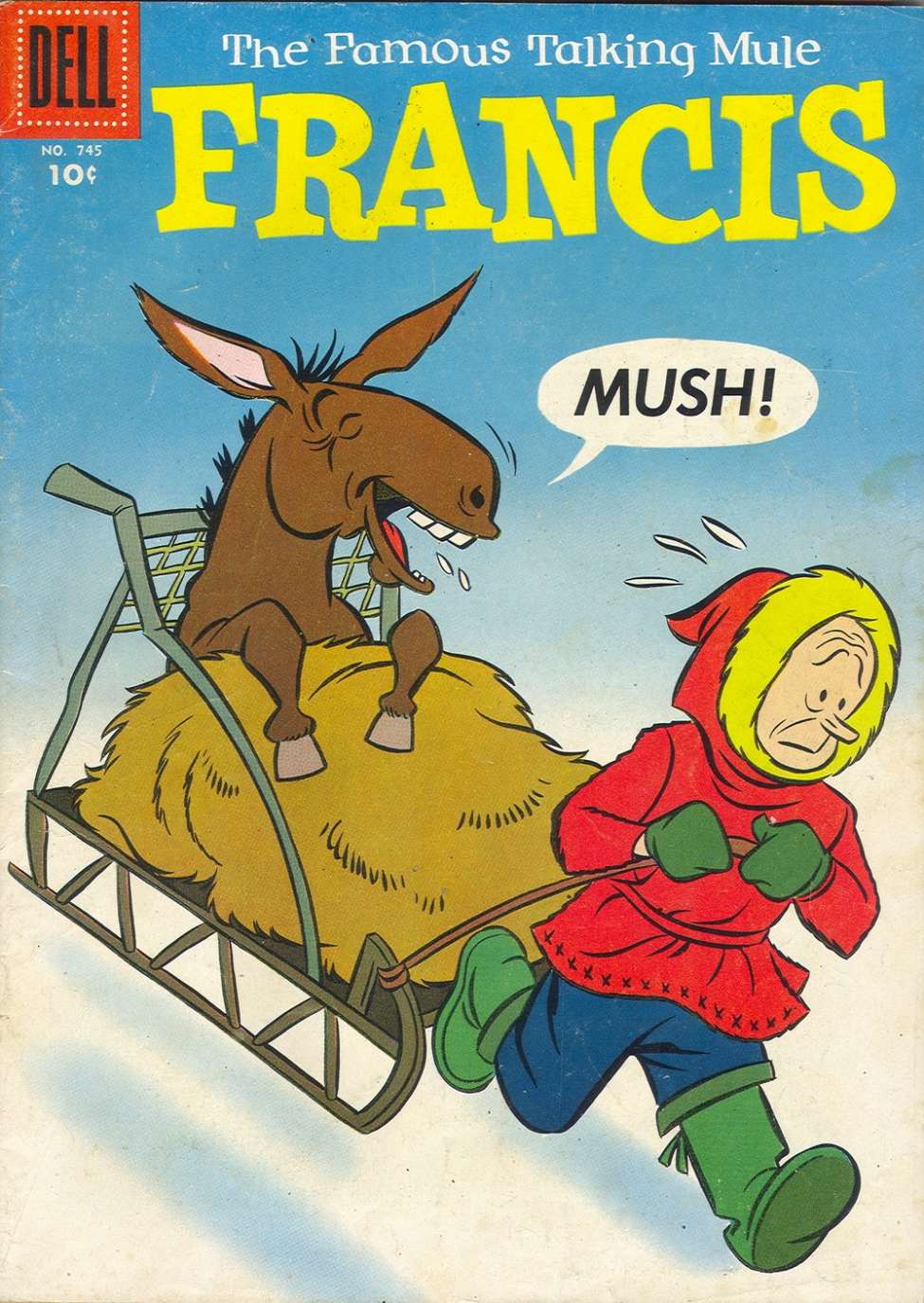Comic Book Cover For 0745 - Francis, The Famous Talking Mule