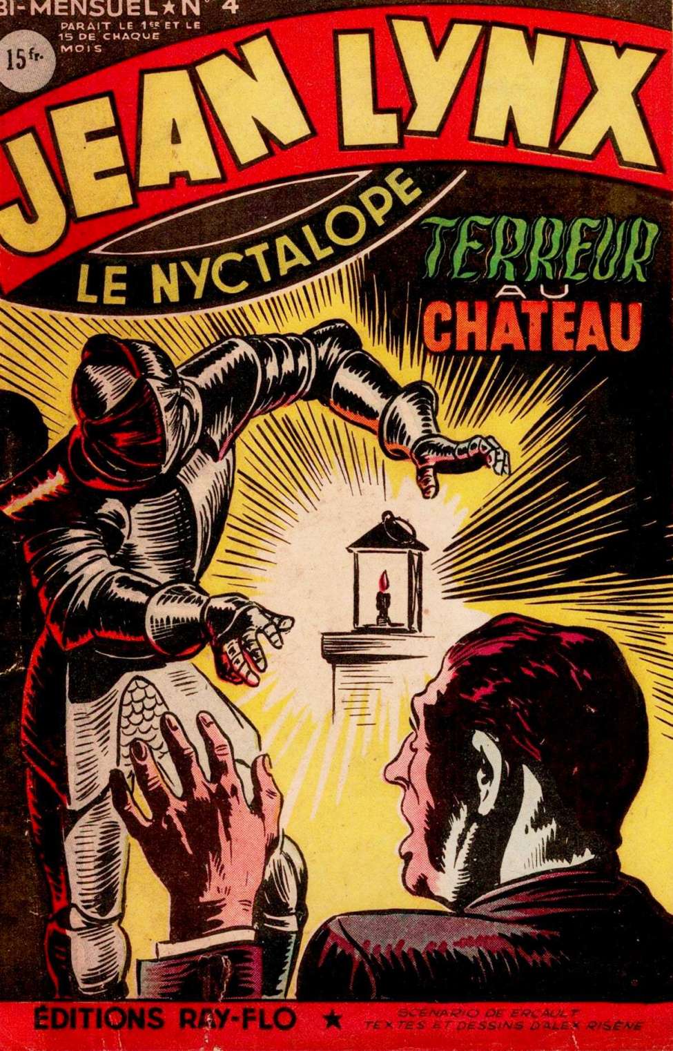 Book Cover For Jean Lynx 4 - Terreur au Chateau