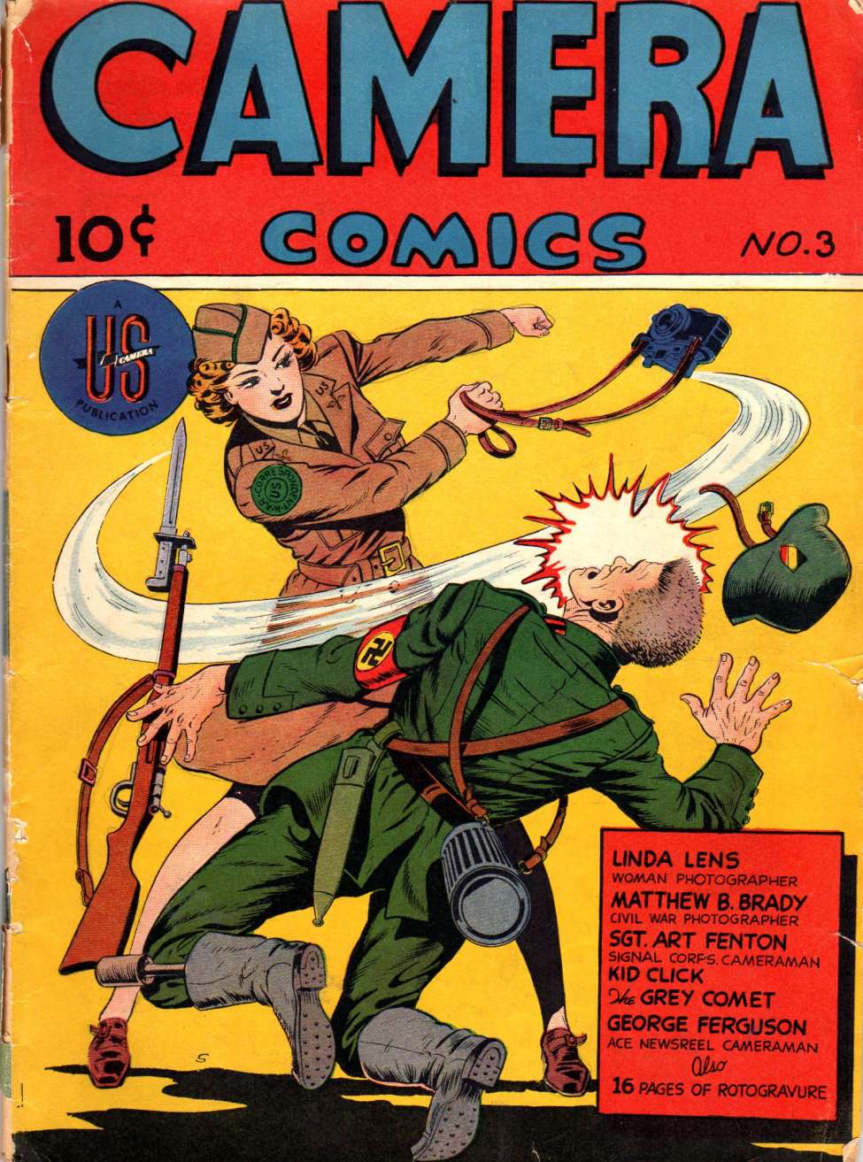 Comic Book Cover For Camera Comics 3