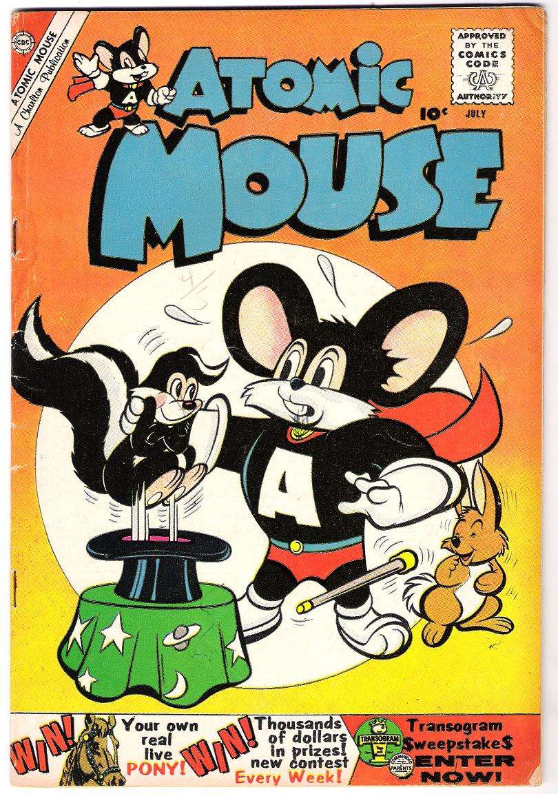 Book Cover For Atomic Mouse 37