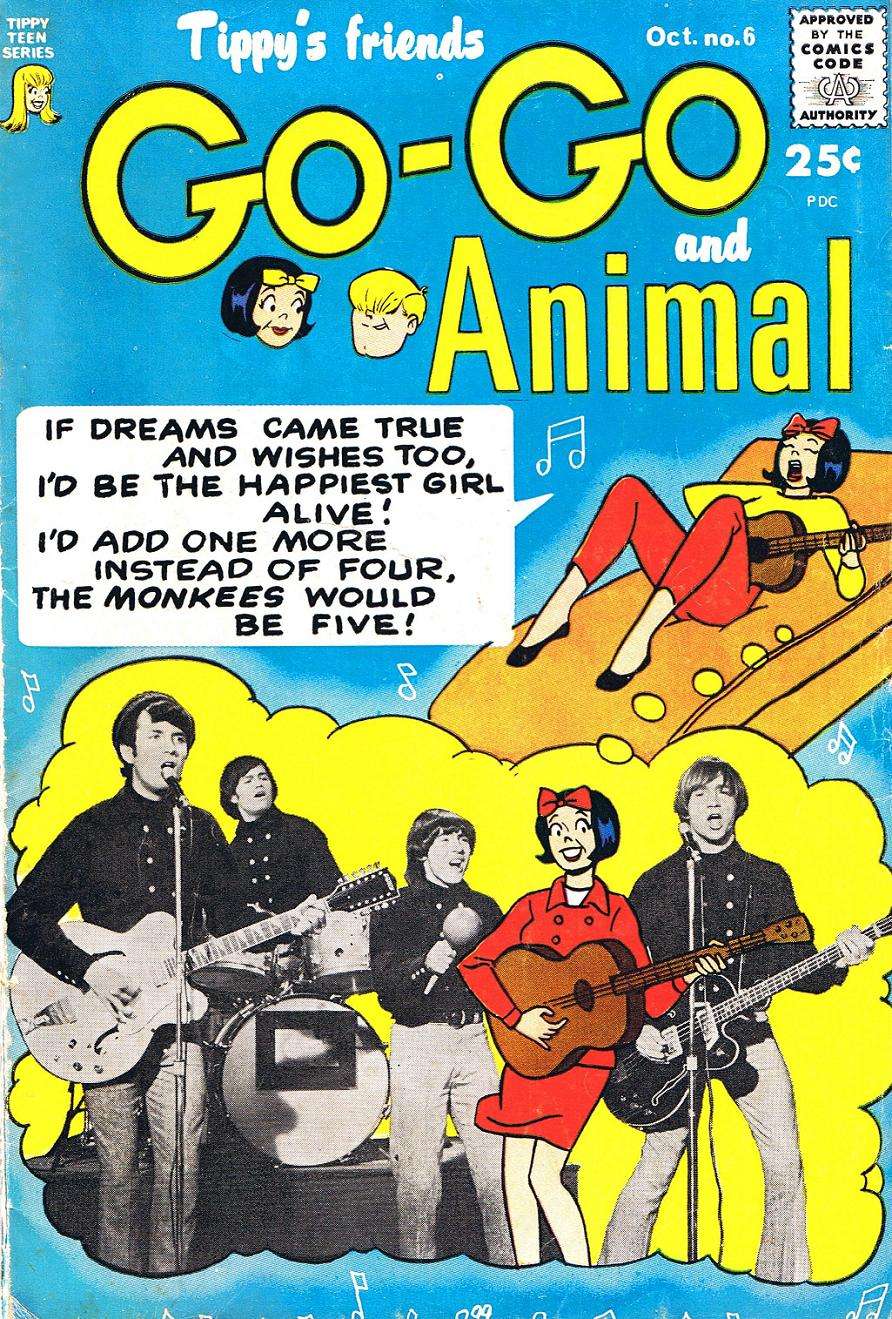 Comic Book Cover For Tippy's Friends Go-Go and Animal 6 (inc)
