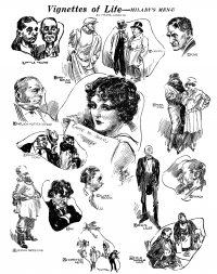 Large Thumbnail For Vignettes of Life - Frank Godwin 1926