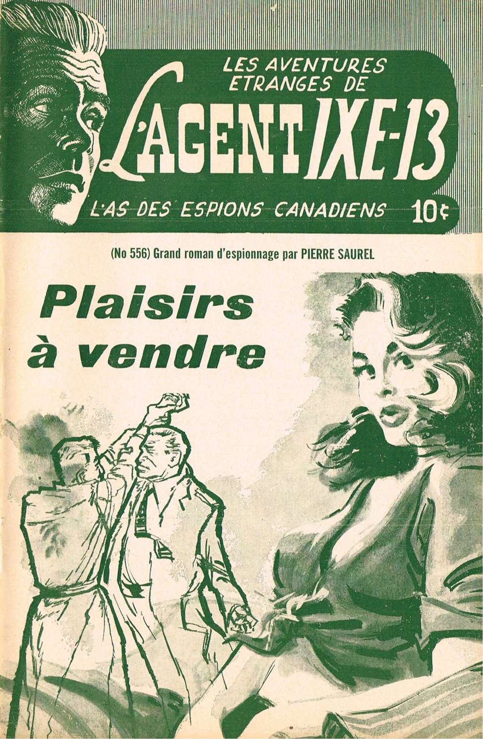 Book Cover For L'Agent IXE-13 v2 556 - Plaisirs a vendre