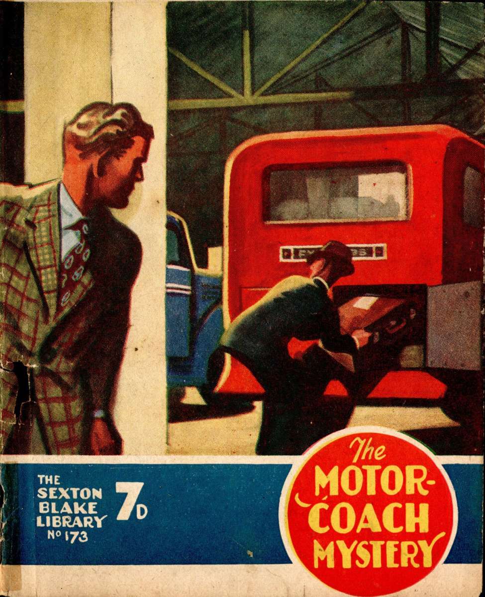 Comic Book Cover For Sexton Blake Library S3 173 - The Motor-Coach Mystery