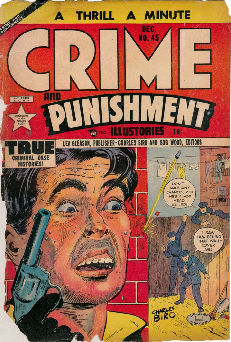 Comic Book Cover For Crime and Punishment 45