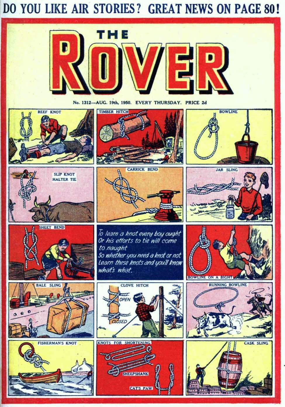 Comic Book Cover For The Rover 1312