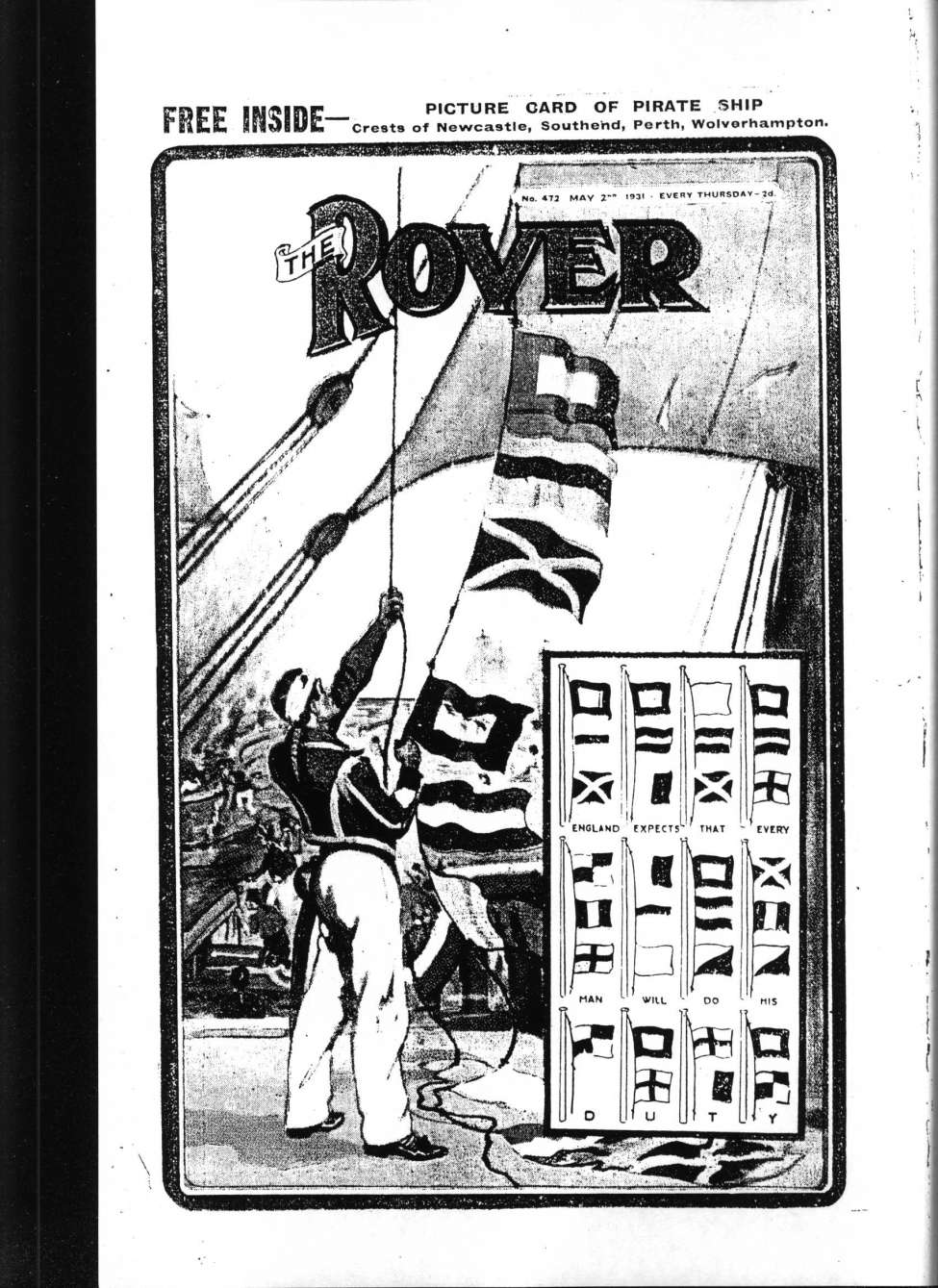 Comic Book Cover For The Rover 472