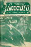 Cover For L'Agent IXE-13 v2 365 - Un secret dans la plume