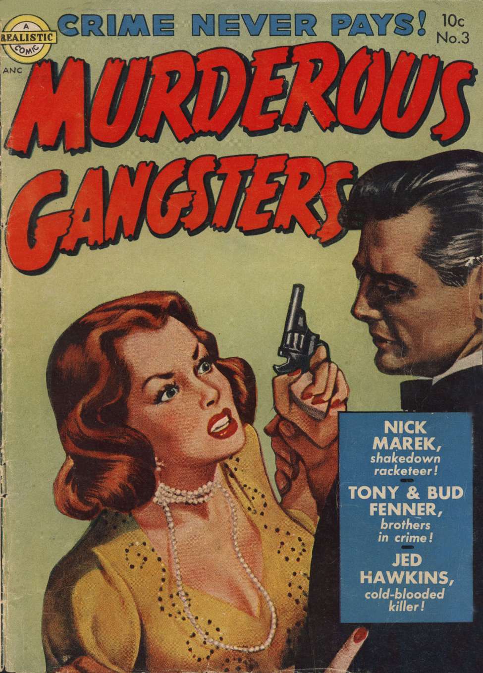 Book Cover For Murderous Gangsters 3
