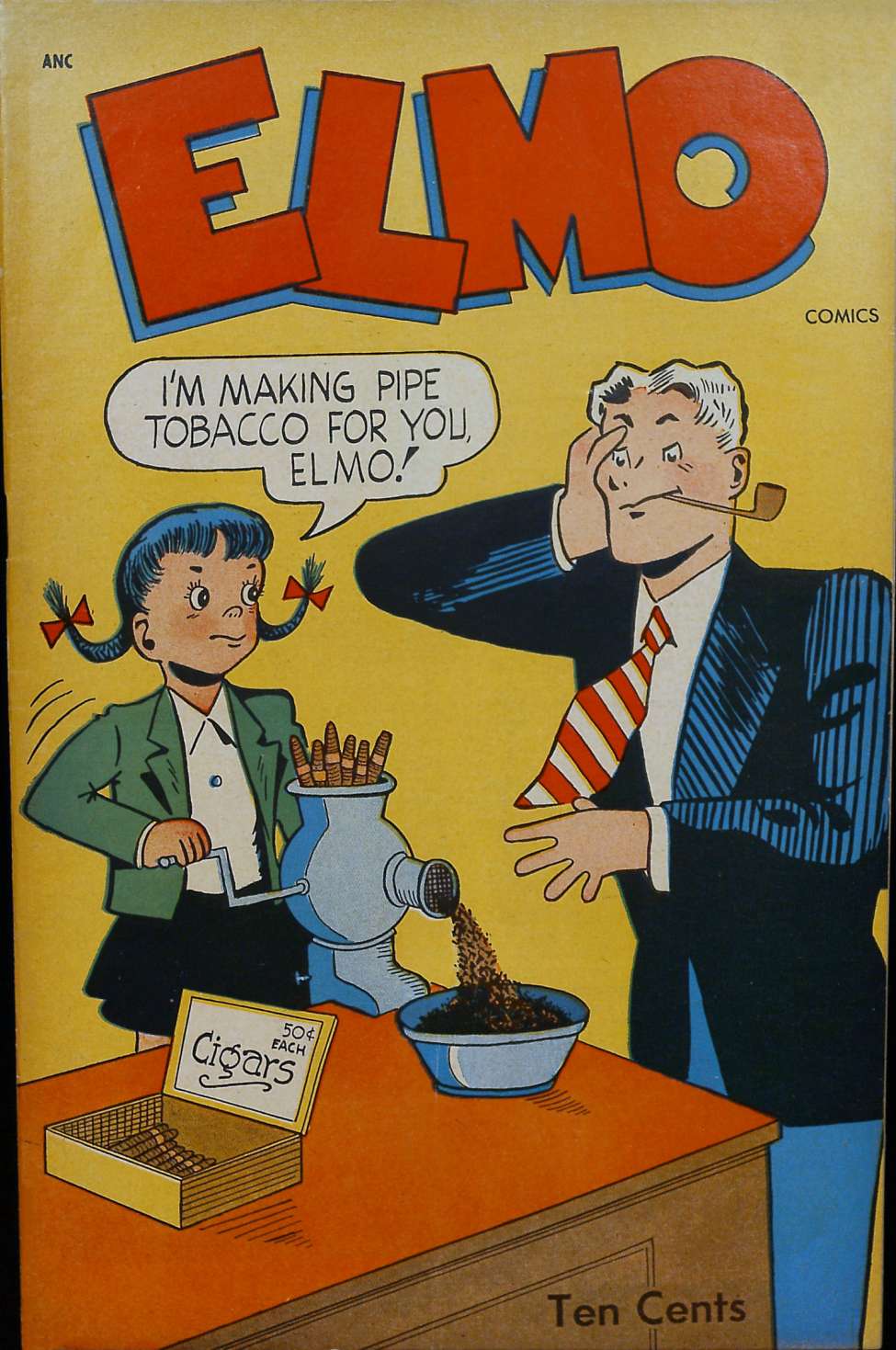 Comic Book Cover For Elmo Comics 1