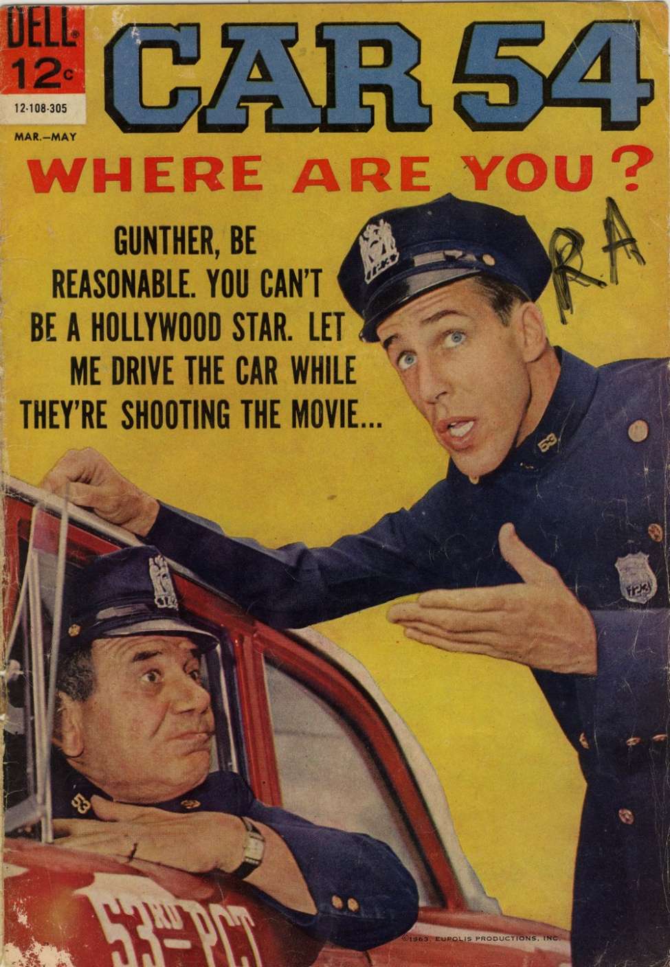 Comic Book Cover For Car 54, Where Are You? 5