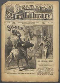 Large Thumbnail For Beadle's Half Dime Library 576 - The Silver Sport