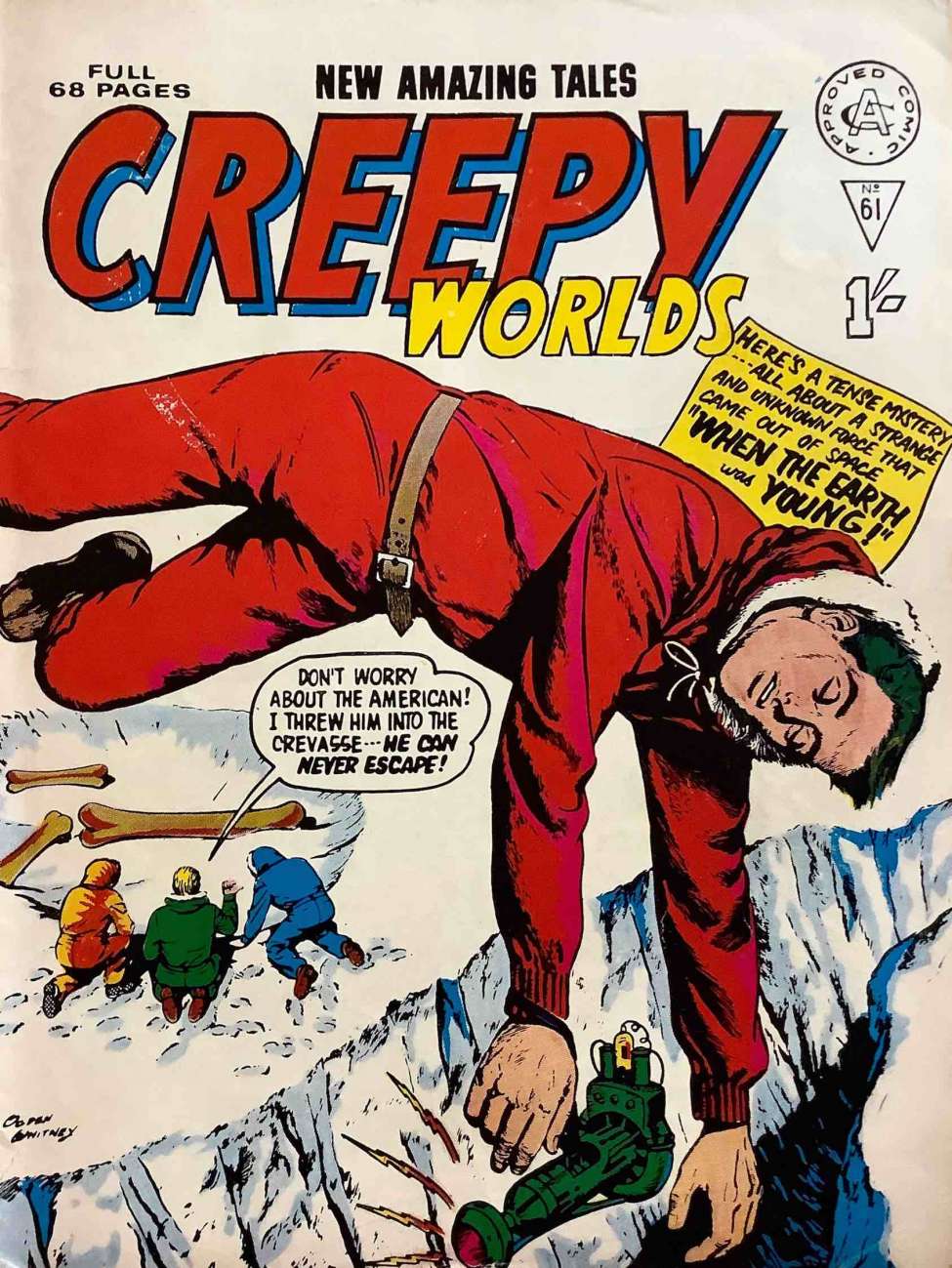 Book Cover For Creepy Worlds 61