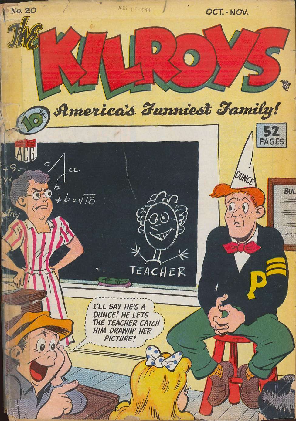 Comic Book Cover For The Kilroys 20