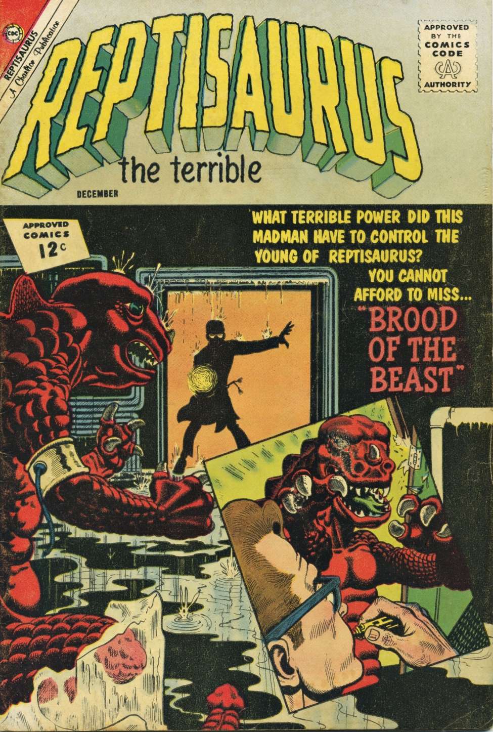 Comic Book Cover For Reptisaurus 8