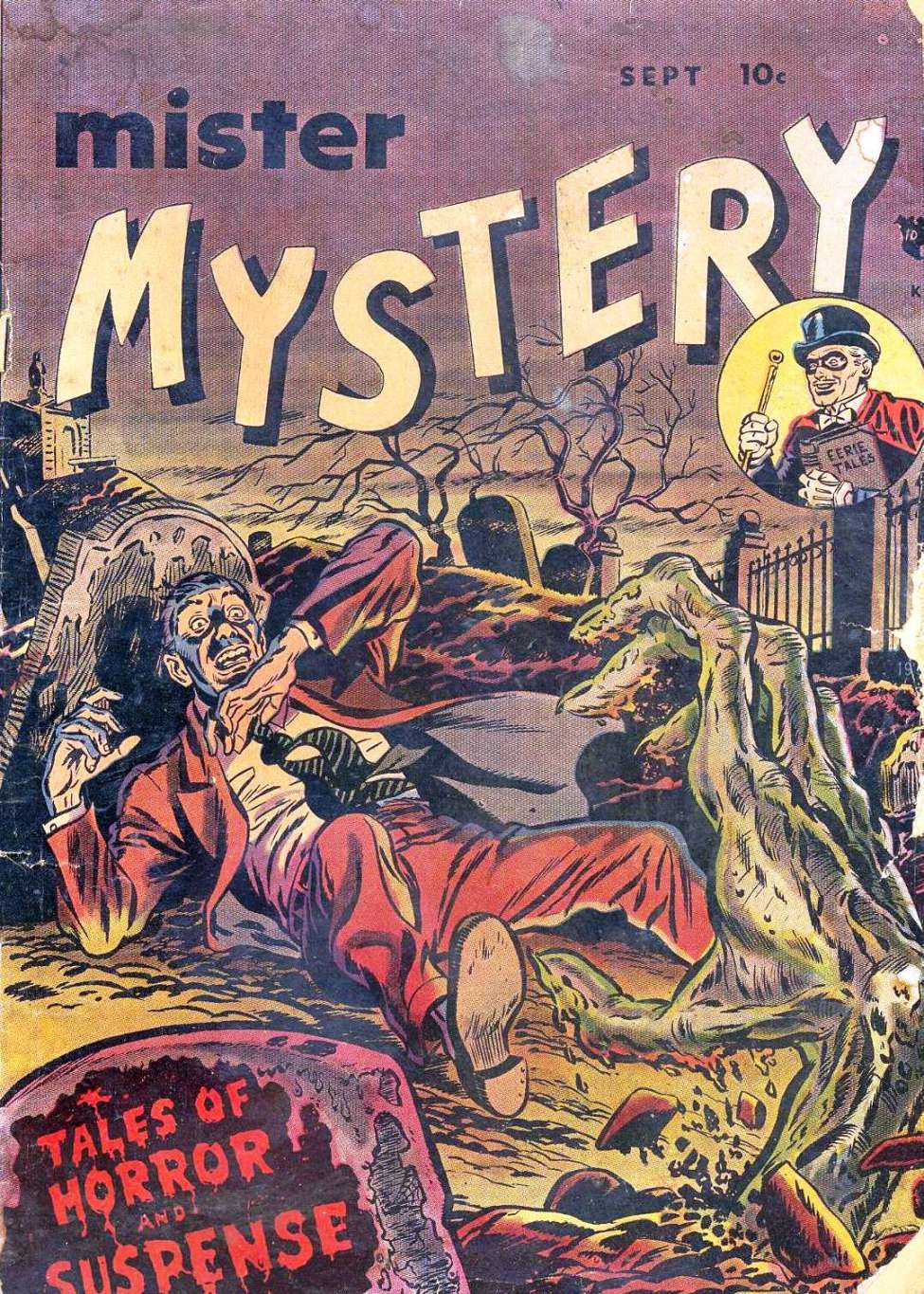 Comic Book Cover For Mister Mystery 1