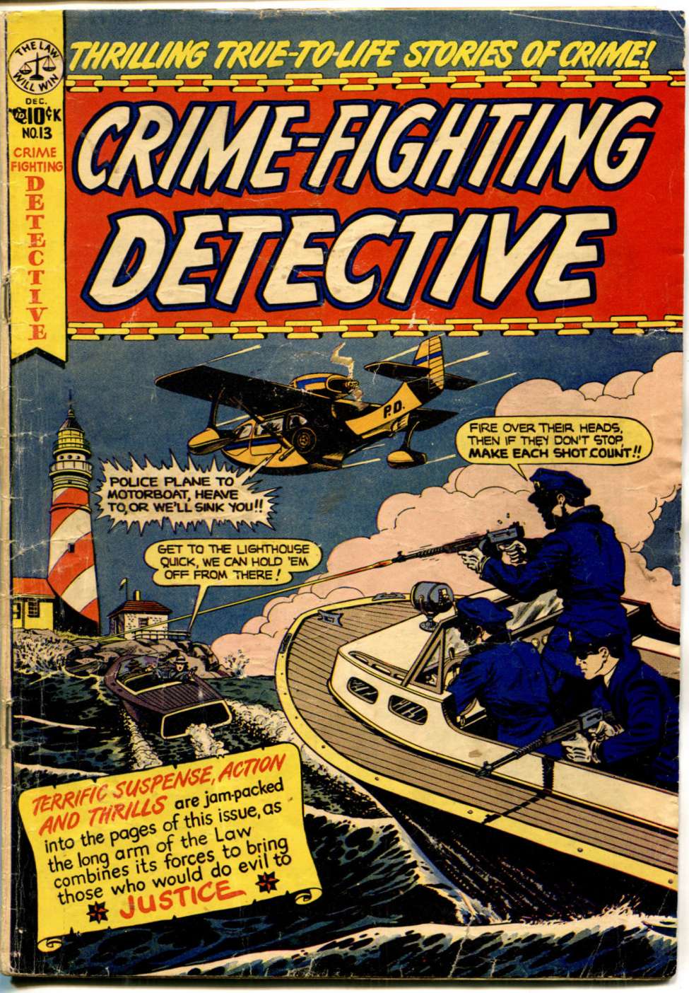 Book Cover For Crime-Fighting Detective 13