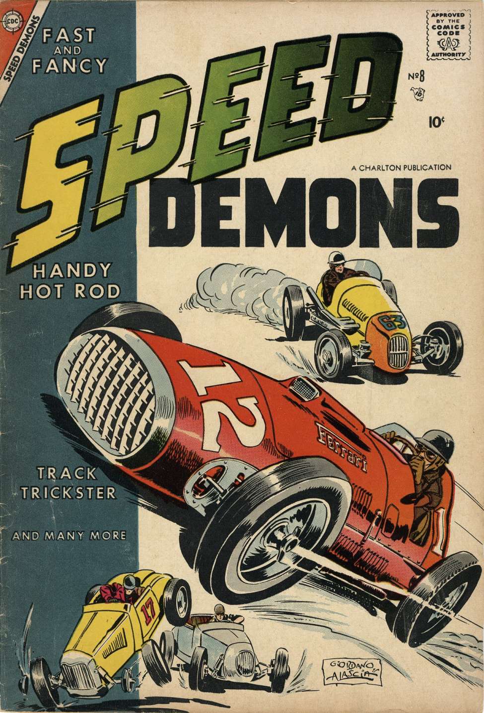 Comic Book Cover For Speed Demons 8