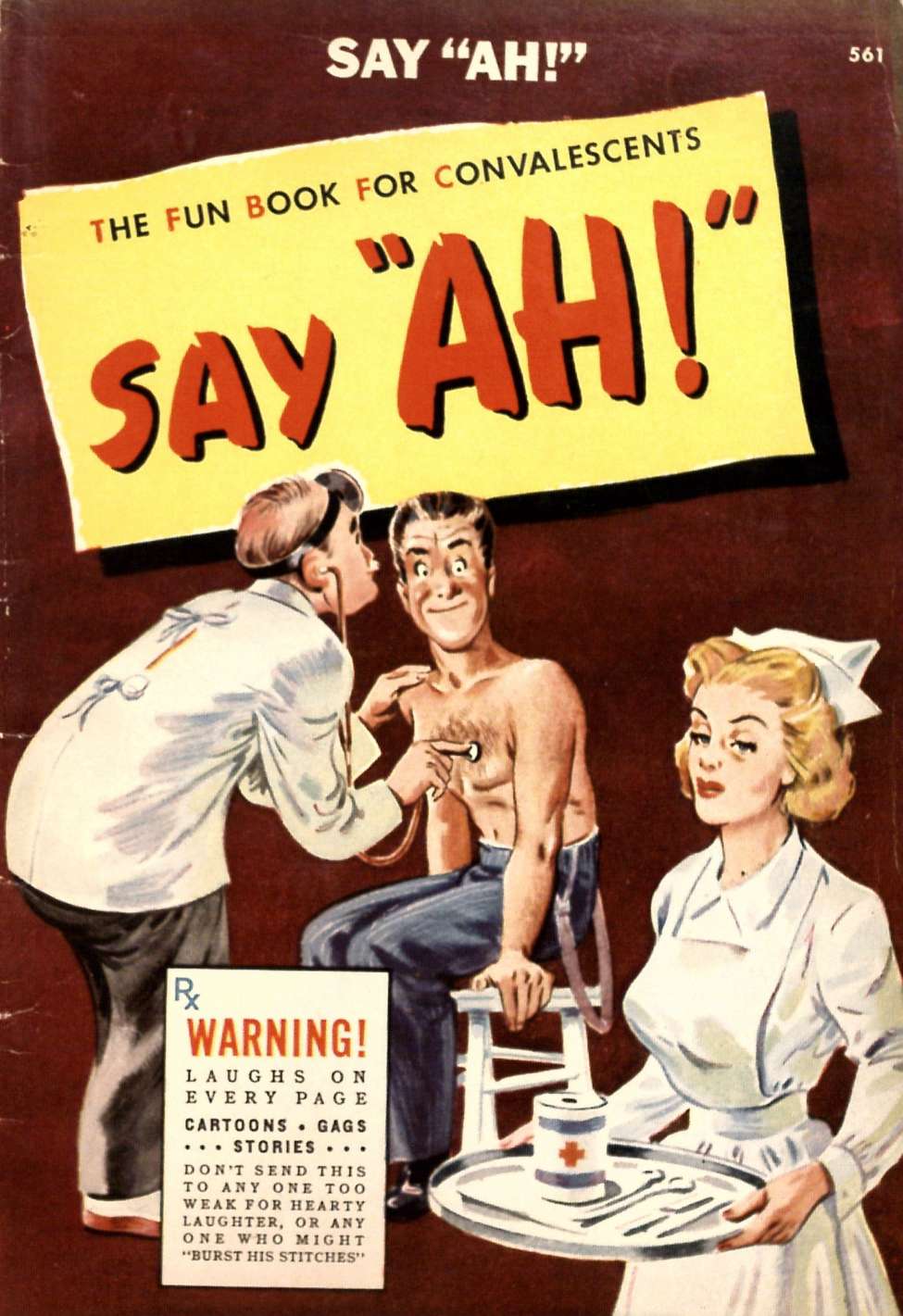 Book Cover For Best Books 561 - Say AH!