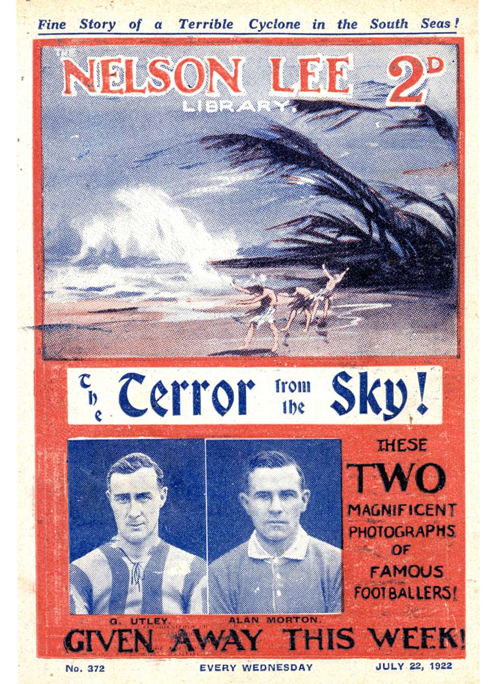 Comic Book Cover For Nelson Lee Library s1 372 - The Terror from the Sky