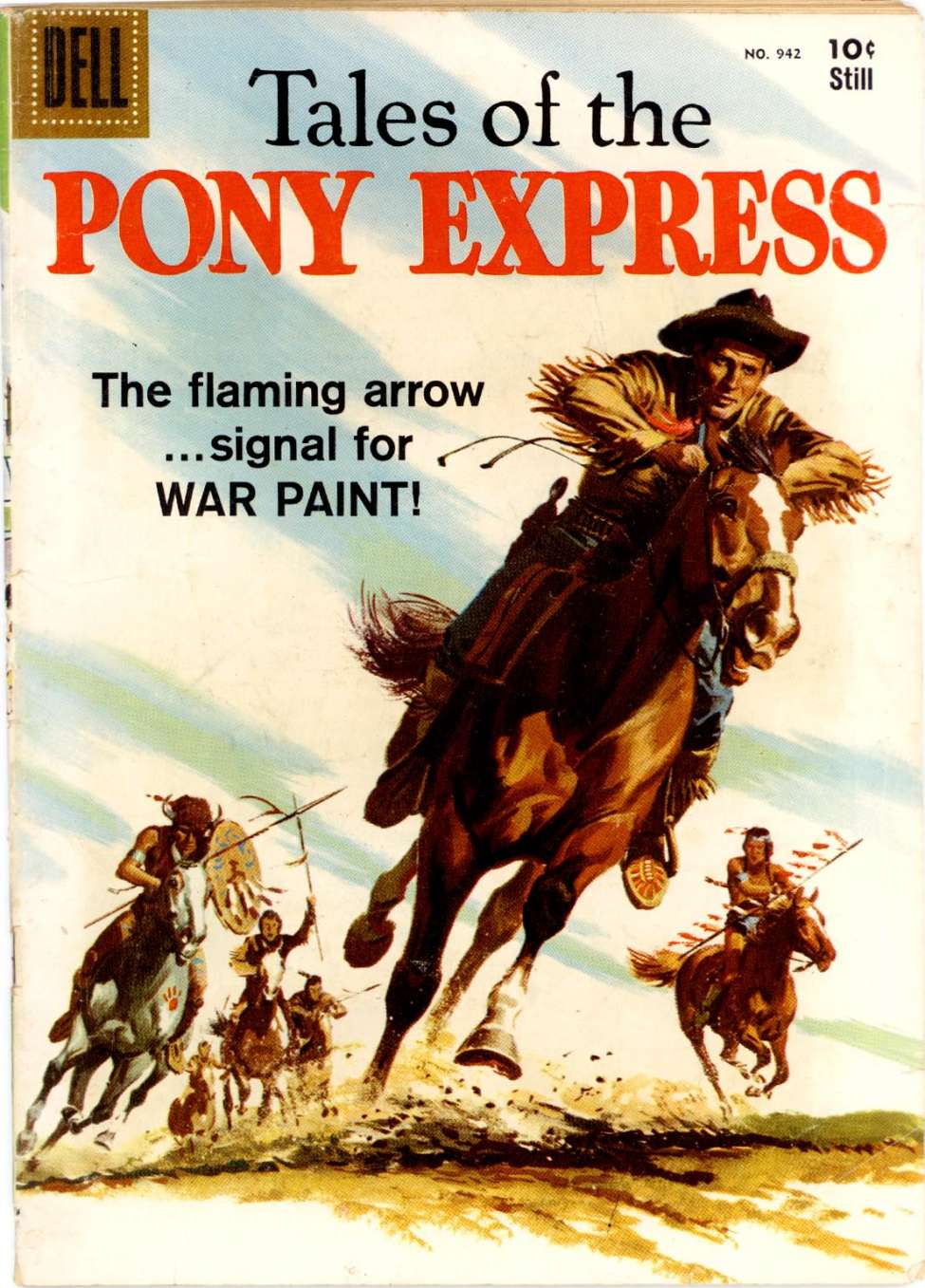 Comic Book Cover For 0942 - Tales of the Pony Express
