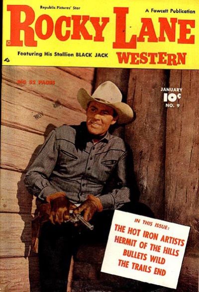 Book Cover For Rocky Lane Western 9 - Version 1