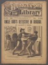 Cover For Beadle's Half Dime Library 854 - Uncle Sam's Detective on Chicago