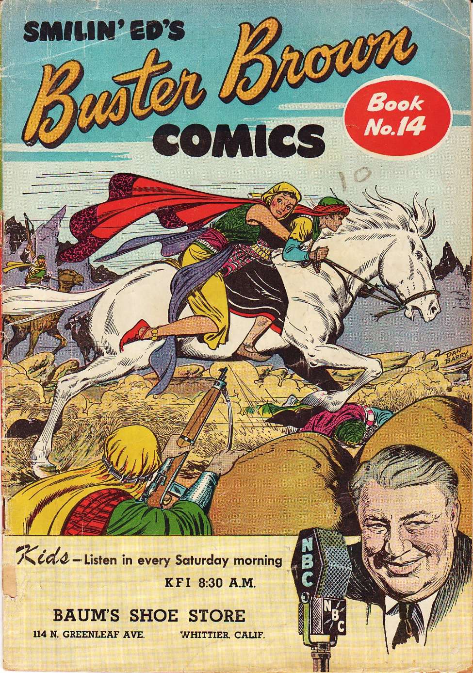 Comic Book Cover For Buster Brown 14