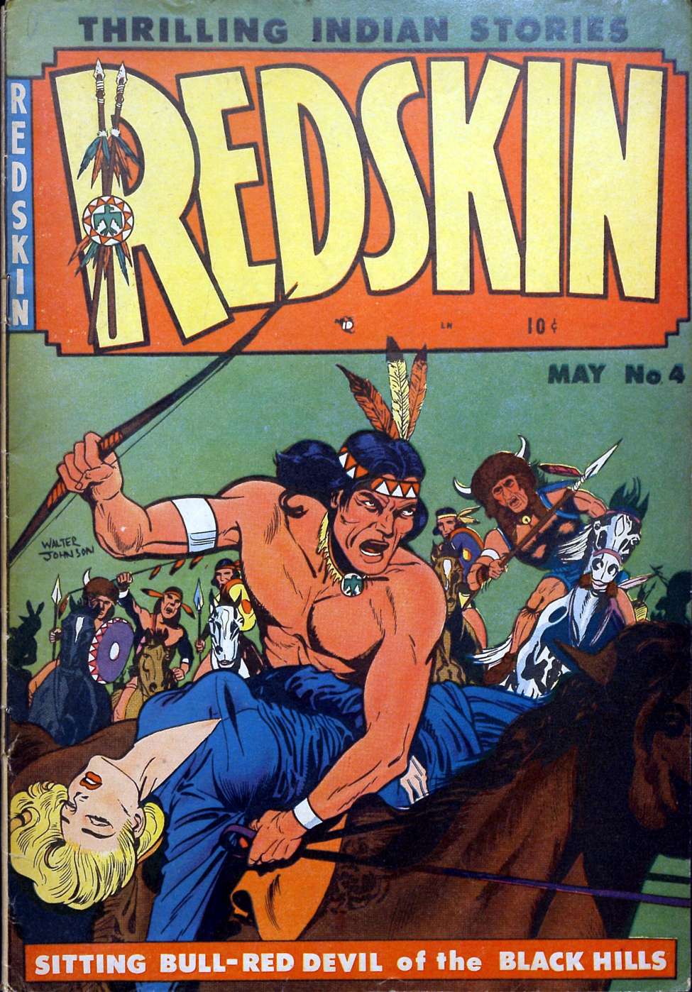 Book Cover For Redskin 4